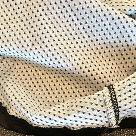 Lucky in Love Tennis Black and White Ombre Long Sleeve Top size Large - Picture 6 of 11